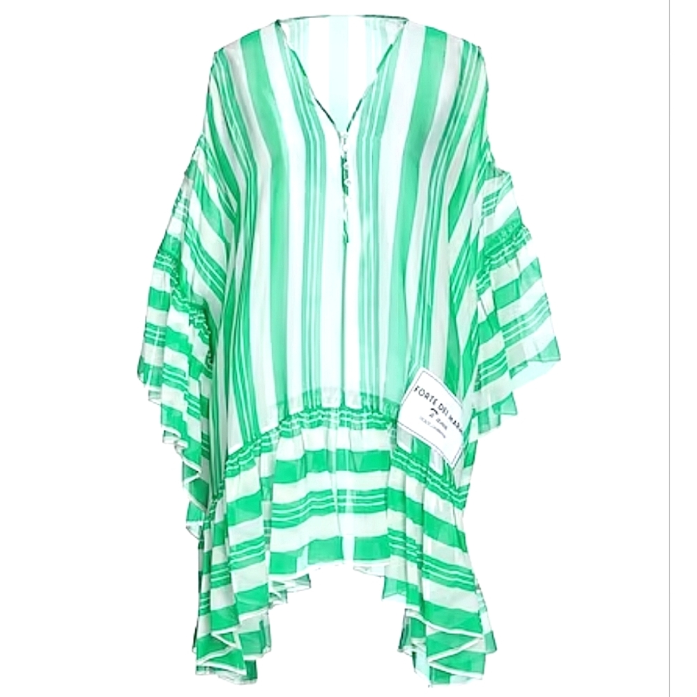 NWT Runway Dolce & Gabbana Sheer Cover-up Kaftan Tunic Dress Resort IT 40